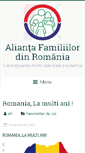 Mobile Screenshot of alianta-familiilor.ro